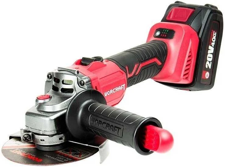 Worcraft Suktuvo ir kampinio šlifuoklio rinkinys 20V LI-ION (XCUBE dėžė)