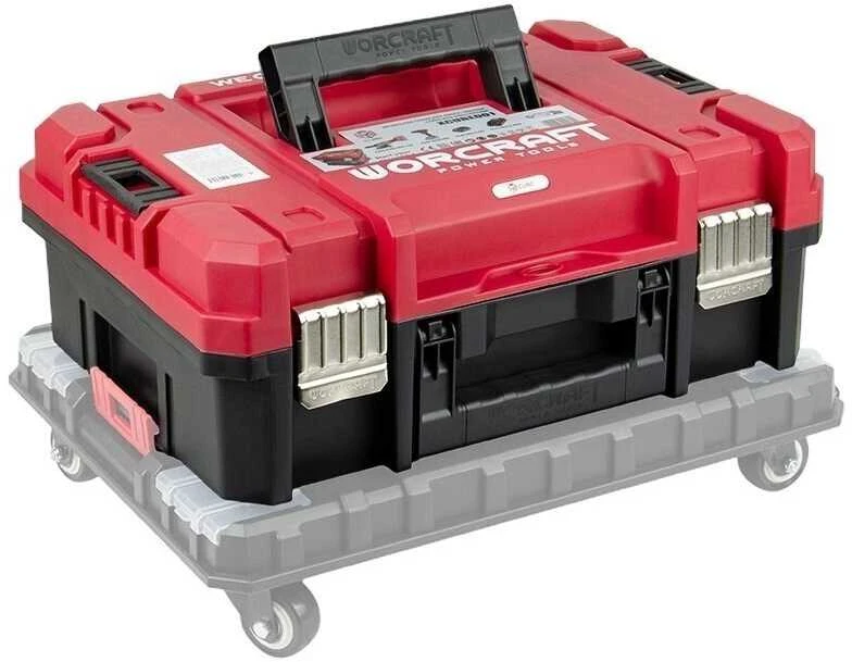 Worcraft Suktuvo ir kampinio šlifuoklio rinkinys 20V LI-ION (XCUBE dėžė)