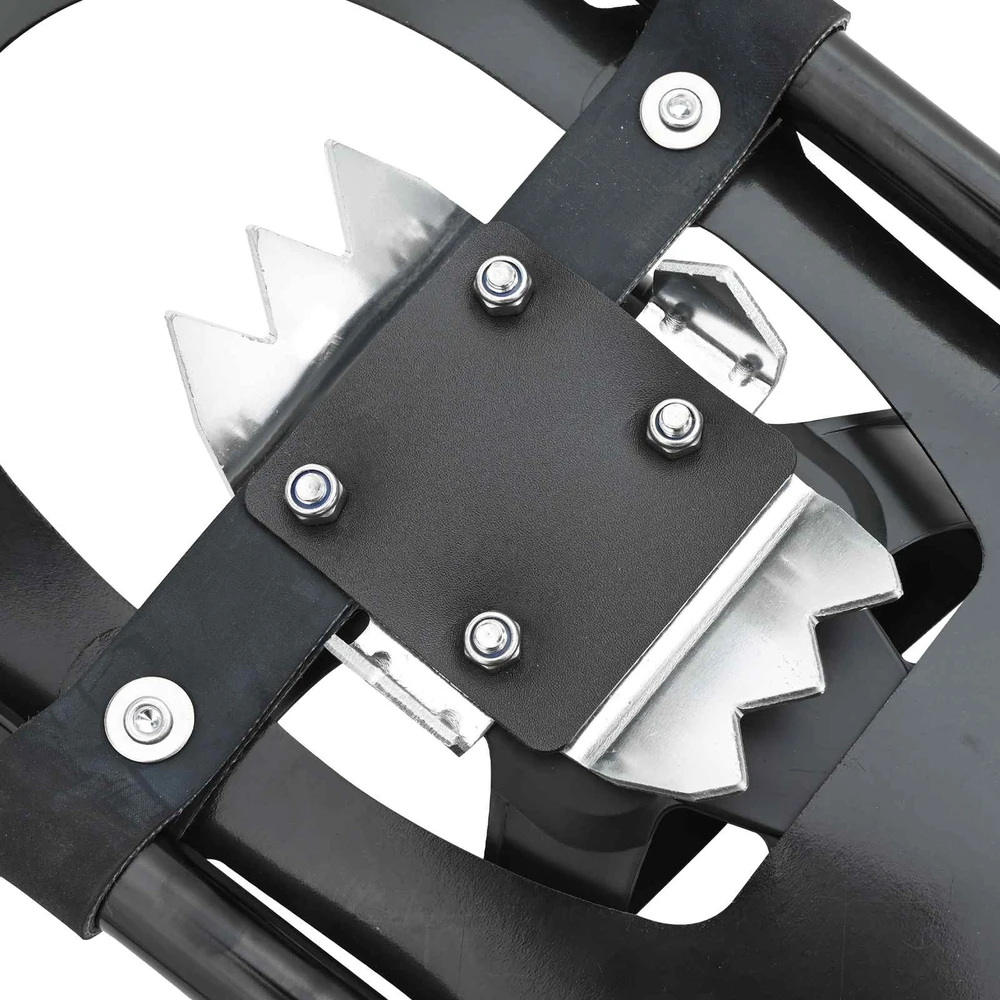 3 in 1 sniego batai Juoda 78,5 x 22 cm Aliuminis ir HDPE