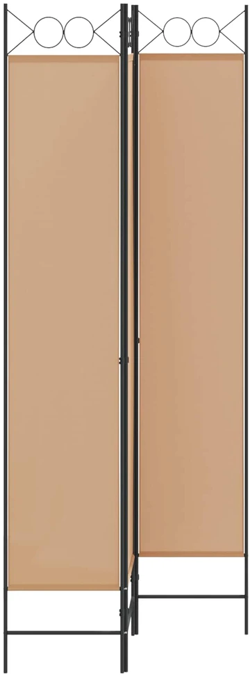 3-panelis kambario skirstytuvas Smėlio 120 x 220 cm Audinys