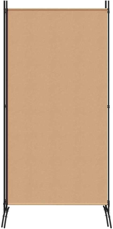 3-panelis kambario skirstytuvas Smėlio 260 x 180 cm Audinys