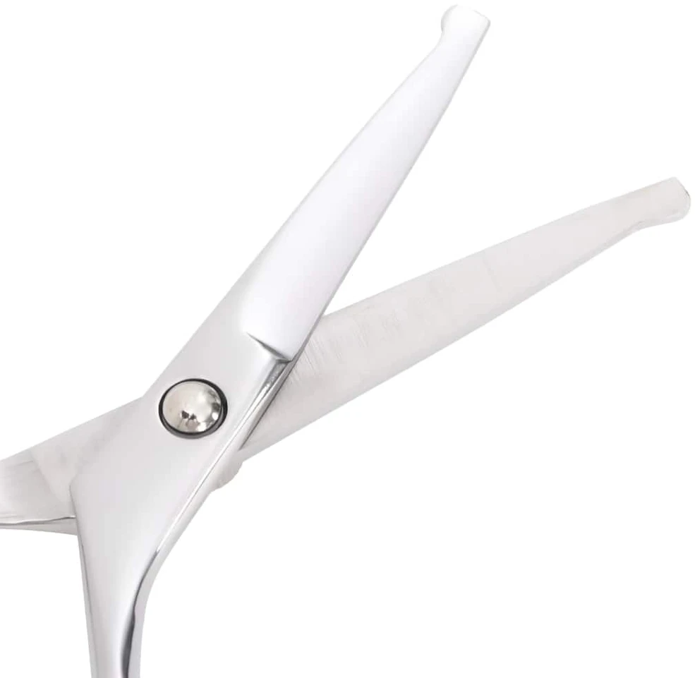 4 dalių nerūdijančio plieno šunų priežiūros žirklių rinkinys