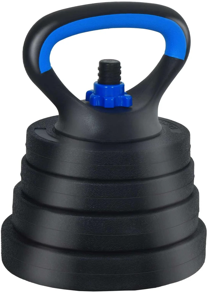 4-in-1 svorių rinkinys: hantelis, štanga, kestutis 30 kg