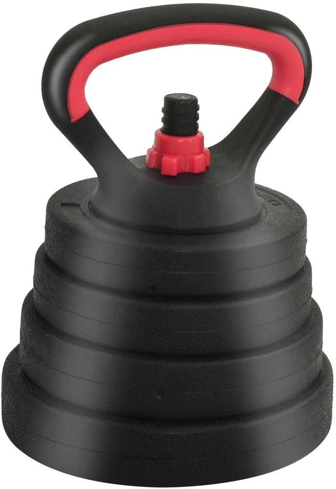 4-in-1 svorių rinkinys: hantelis, štanga, kestutis 30 kg