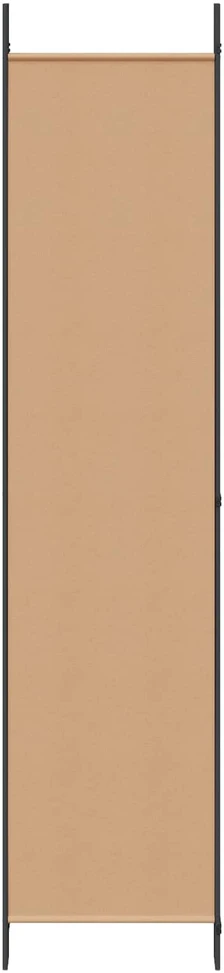 4-skydelis kambario skirstytuvas Smėlio 200 x 220 cm Audinys