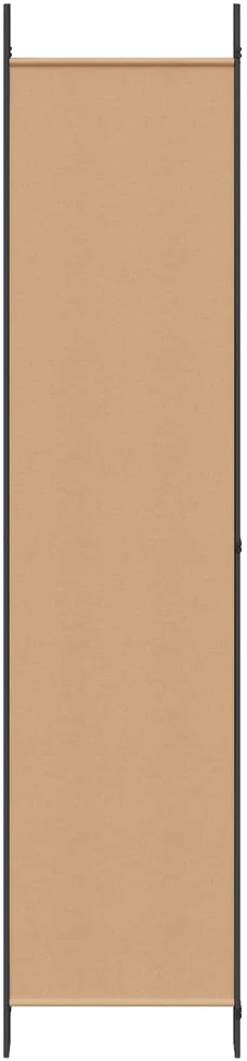 5-Panelis kambario skydas Smėlio 250 x 220 cm Audinys