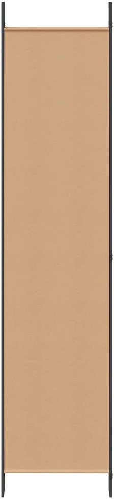 6-skydelio kambario pertvara Smėlio 300 x 220 cm Audinys