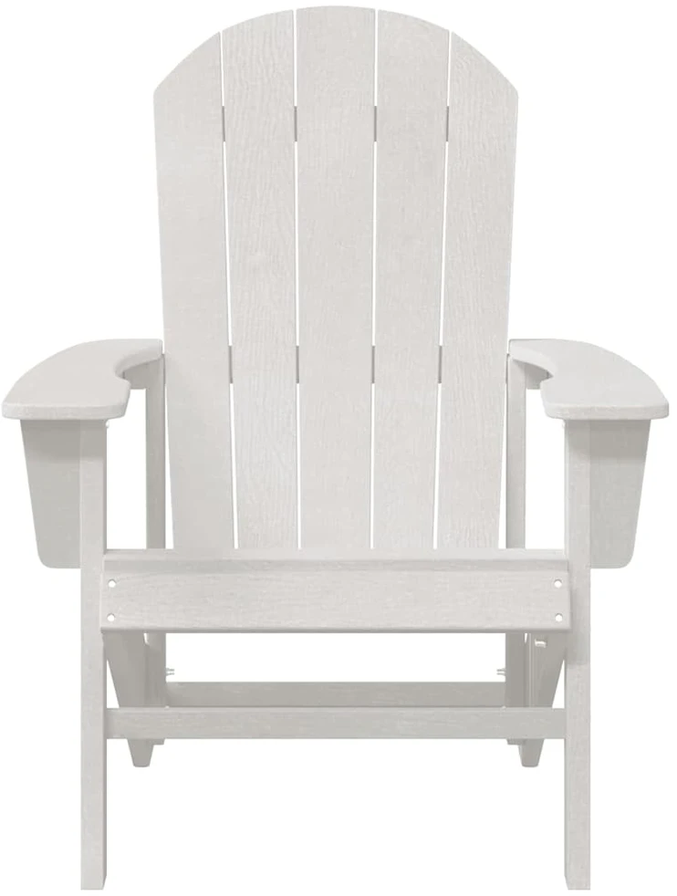 Adirondack kėdė Balta HDPE