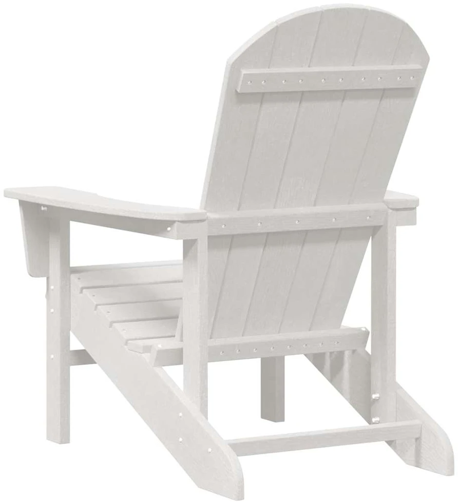 Adirondack kėdė Balta HDPE