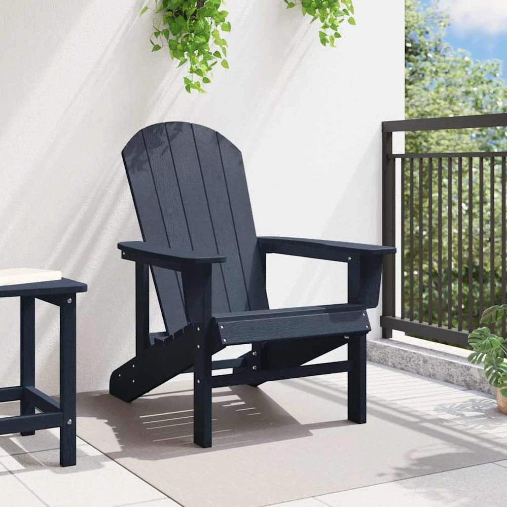 Adirondack kėdė Jūrinė mėlyna HDPE