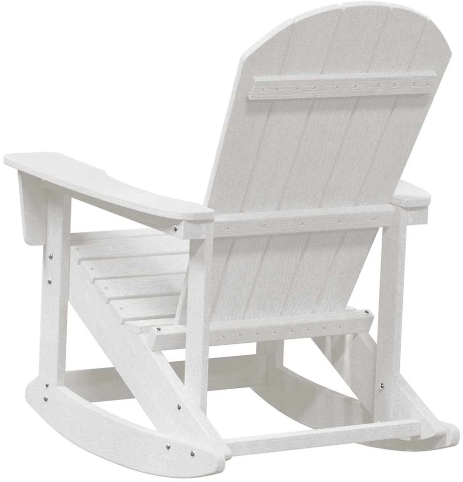Adirondack supama kėdė Balta HDPE