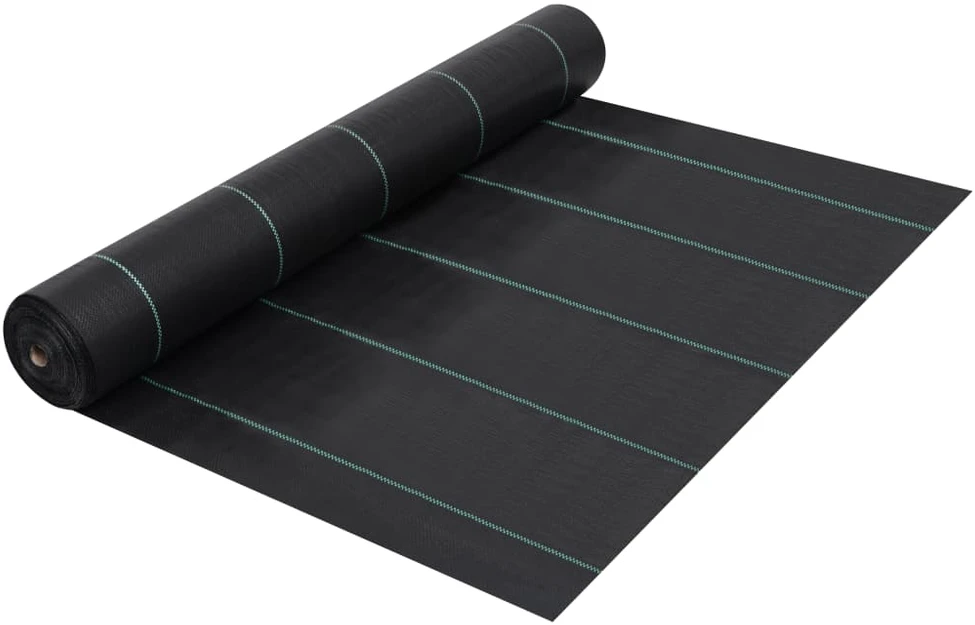 Agroplėvelė nuo piktžolių ir šaknų, juoda, 1x10m, PP
