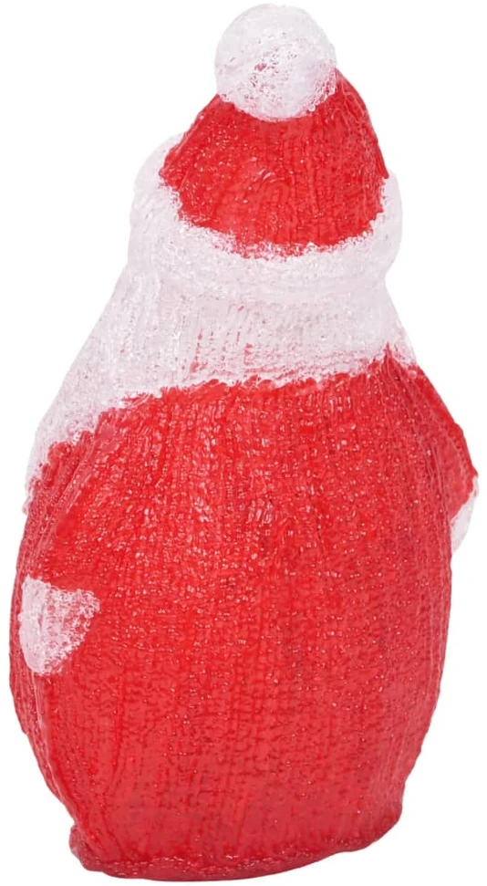 Akrilinė kalėdinė LED dekoracija Kalėdų Senelis, 28cm