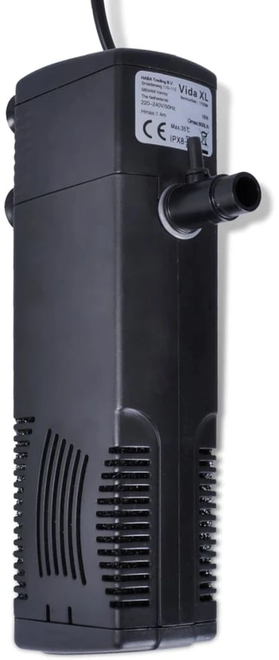 Akvariumo Filtras su Aktyvuota Anglimi, 800 l/h