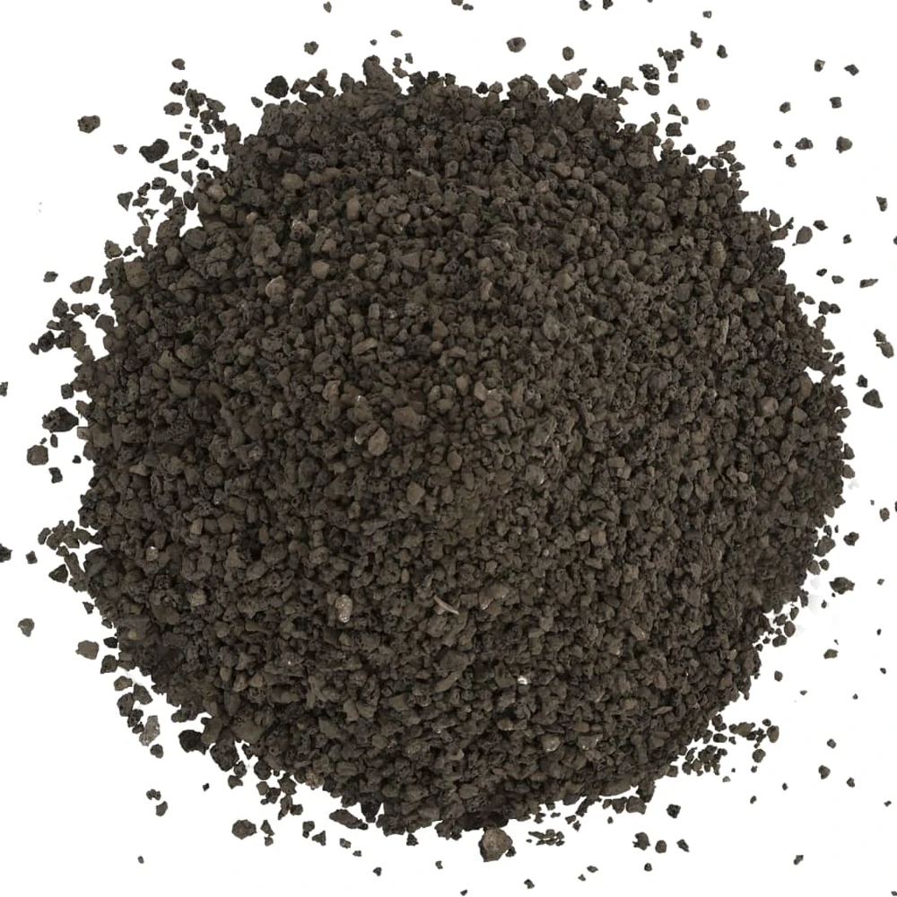 Akvariumo smėlis, juodos spalvos, 10kg, 0,2–2mm