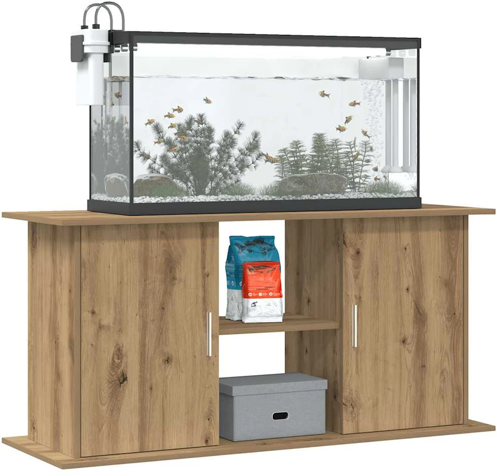 Akvariumo stovas, artisano, 121x41x58cm, apdirbta mediena
