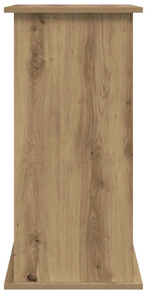 Akvariumo stovas, ąžuolo spalvos, 81x36x73cm, inžinerinė mediena