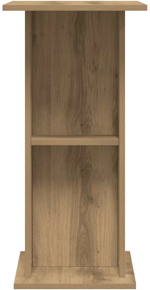 Akvariumo stovas, ąžuolo spalvos, 36x60,5x72,5 cm, inžinerinė mediena