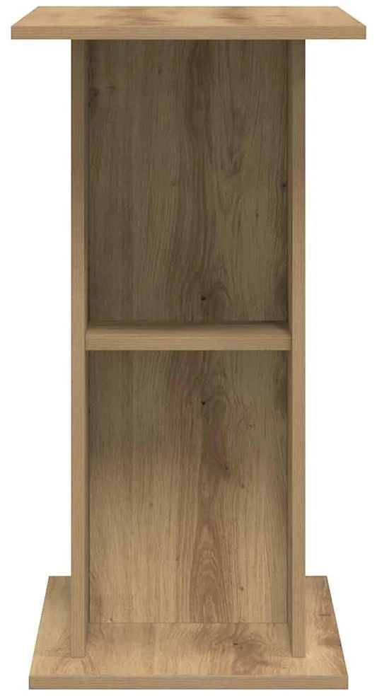 Akvariumo stovas, ąžuolo spalvos, 36x75x72,5 cm, inžinerinė mediena