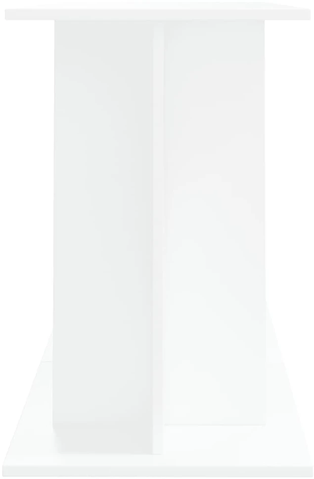 Akvariumo stovas, baltos spalvos, 120x40x60cm, apdirbta mediena