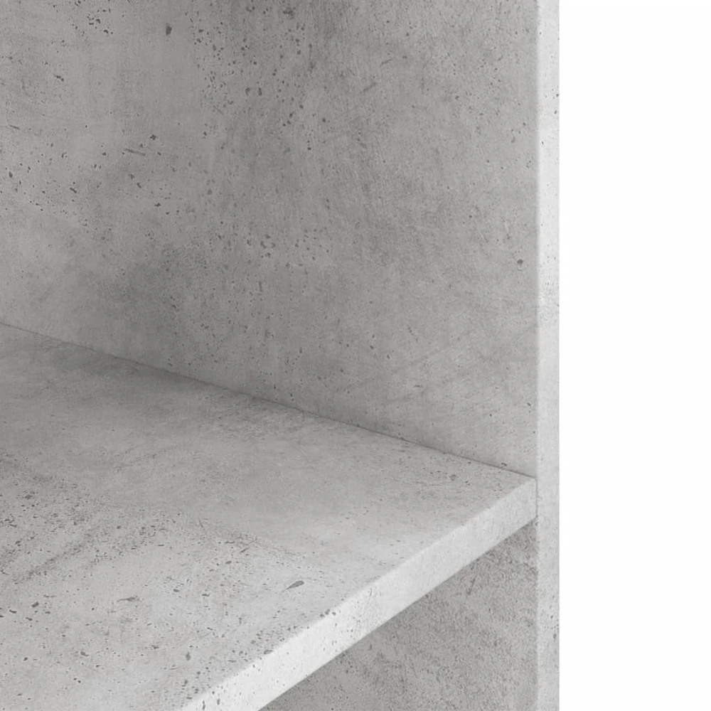 Akvariumo stovas, betono pilkas, 100x40x60cm, apdirbta mediena