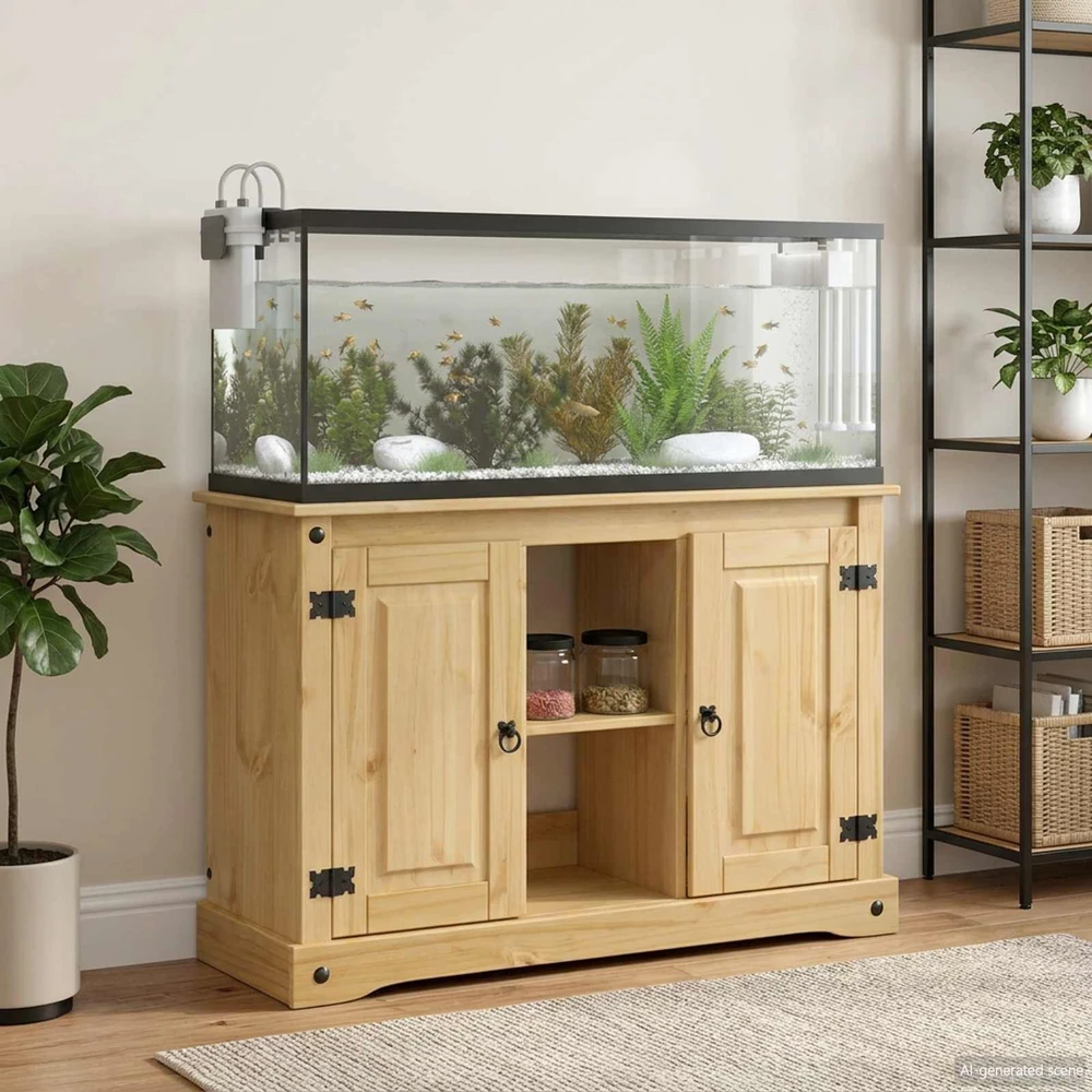 Akvariumo stovas CORONA Ruda 101,5 x 37 x 73 cm 300 kg