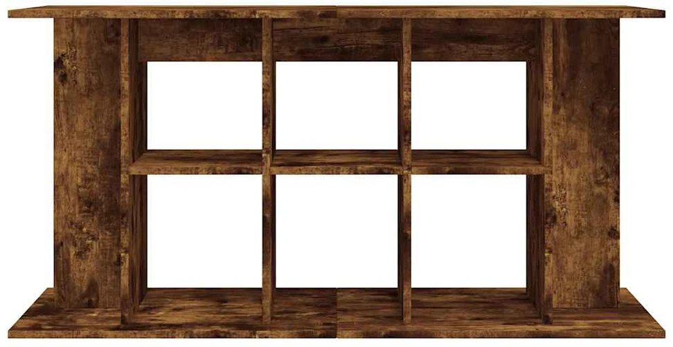 Akvariumo stovas, dūminio ąžuolo, 120x40x60cm, apdirbta mediena