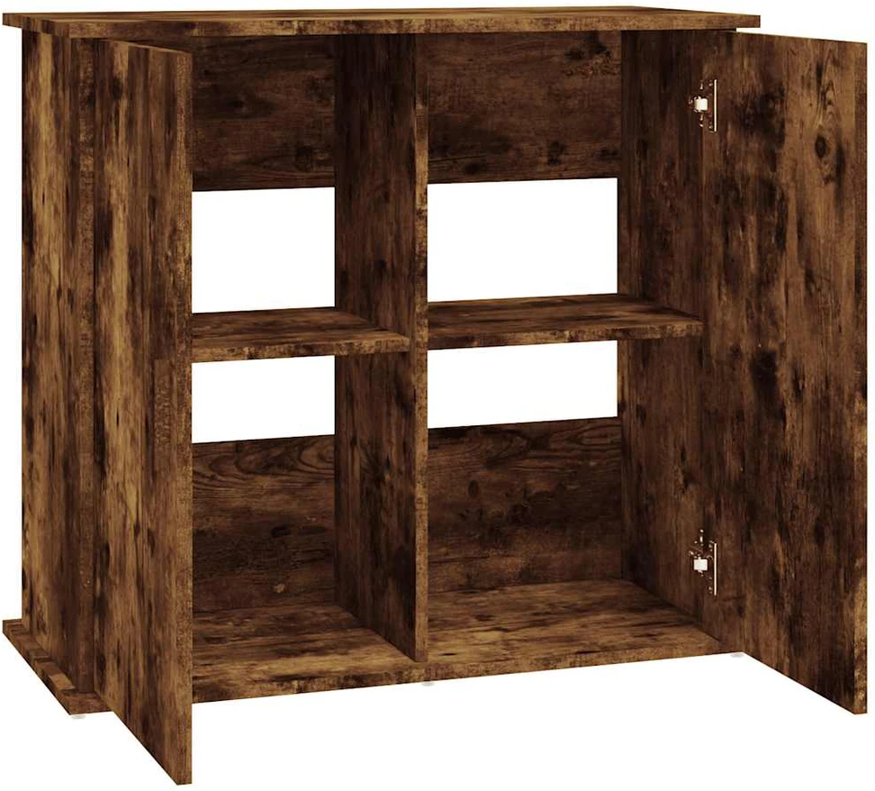 Akvariumo stovas, dūminio ąžuolo, 81x36x73cm, apdirbta mediena