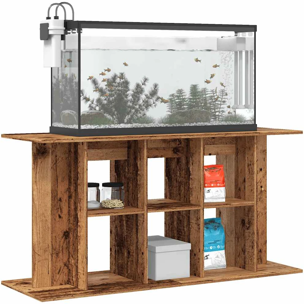 Akvariumo stovas, medienos, 120x40x60cm, apdirbta mediena