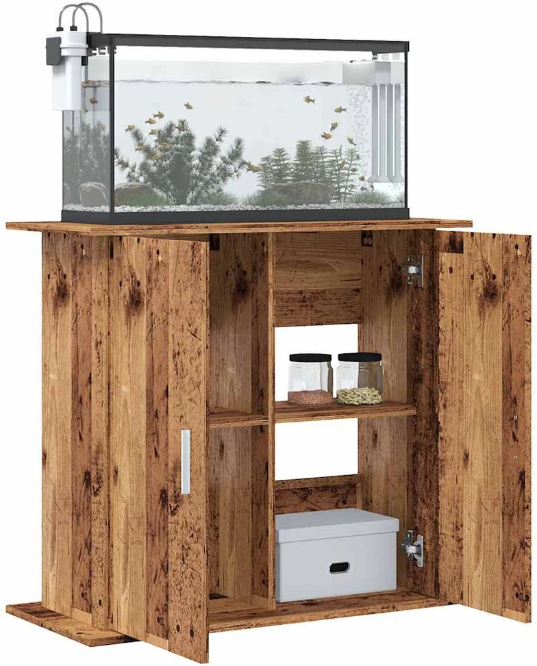 Akvariumo stovas, medienos, 81x36x73cm, apdirbta mediena