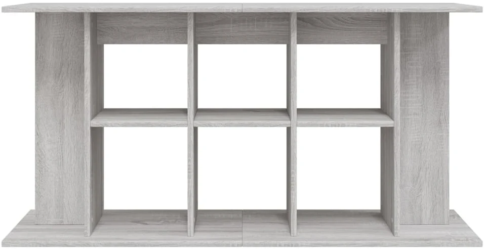 Akvariumo stovas, pilkas ąžuolo, 120x40x60cm, apdirbta mediena