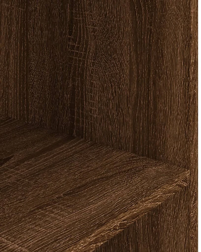 Akvariumo stovas, rudas ąžuolo, 120x40x60cm, apdirbta mediena