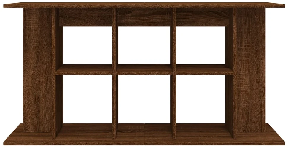 Akvariumo stovas, rudas ąžuolo, 120x40x60cm, apdirbta mediena