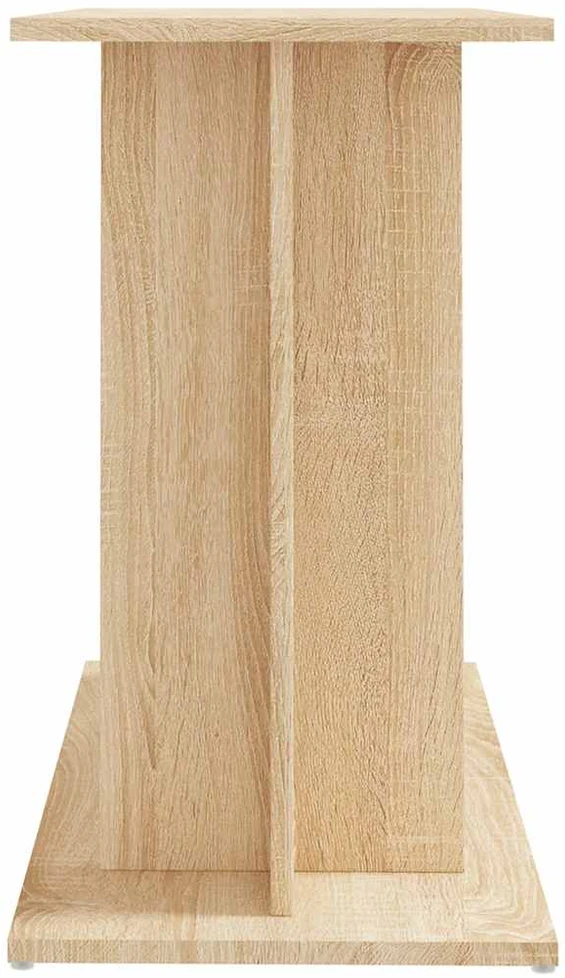 Akvariumo stovas, sonoma ąžuolo, 80x35x60cm, apdirbta mediena