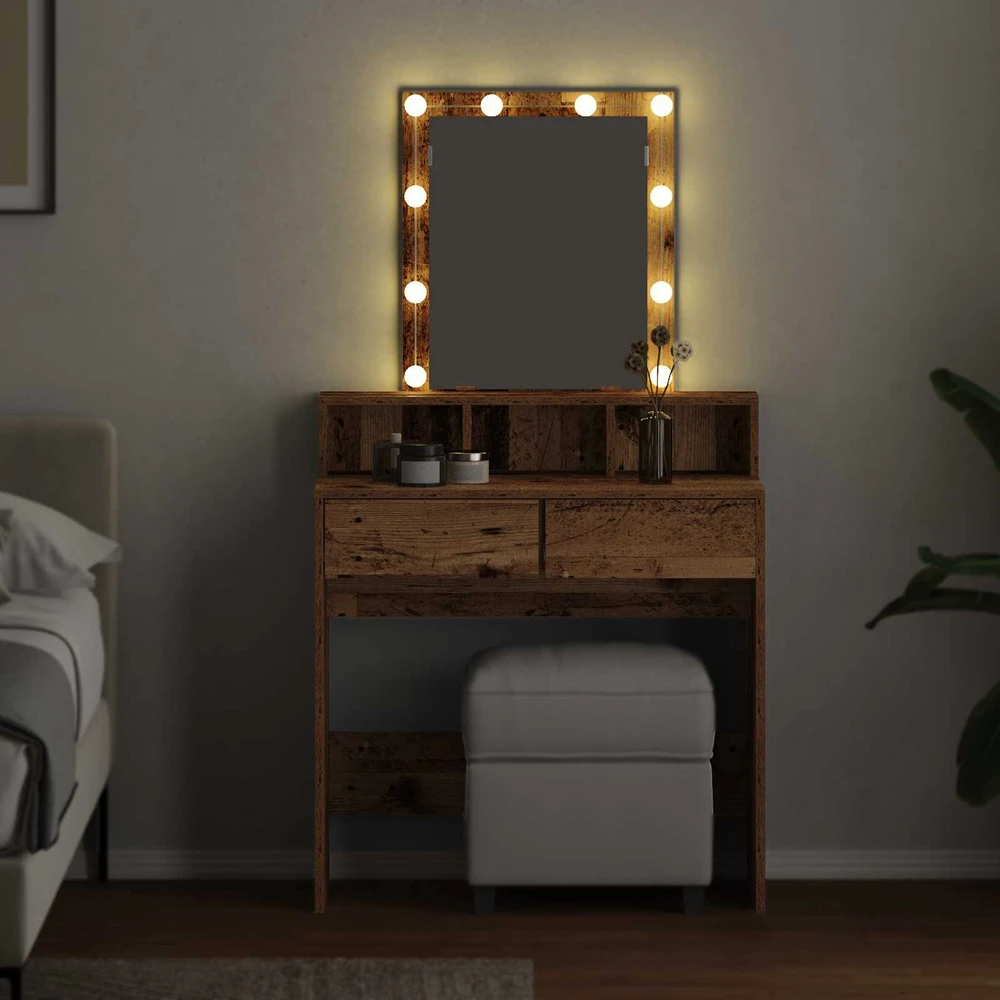 Apsirengimo stalas Senovinis medis 80 x 41 x 144.5 cm
