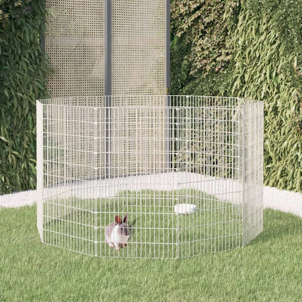 Aptvaras gyvūnams, 10 segmentų, 54x100cm, galvanizuota geležis