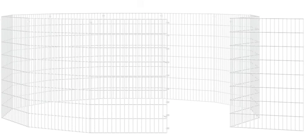 Aptvaras gyvūnams, 12 segmentų, 54x80cm, galvanizuota geležis