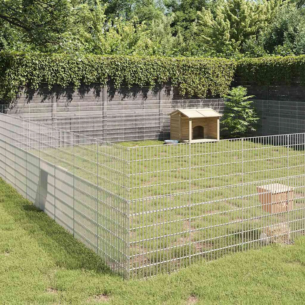 Aptvaras gyvūnams, 48 segmentai, 54x100cm, galvanizuota geležis