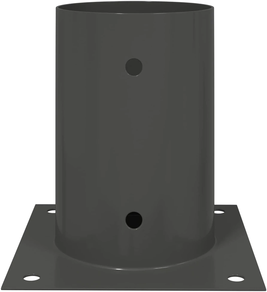 Apvalus žemės inkaras 12 vnt. Antracito 15 x 15 x 15 cm Metalas