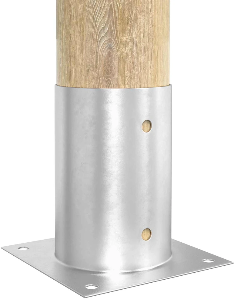 Apvalus žemės inkaras 12 vnt. Sidabrinė 15 x 15 x 15 cm Metalas