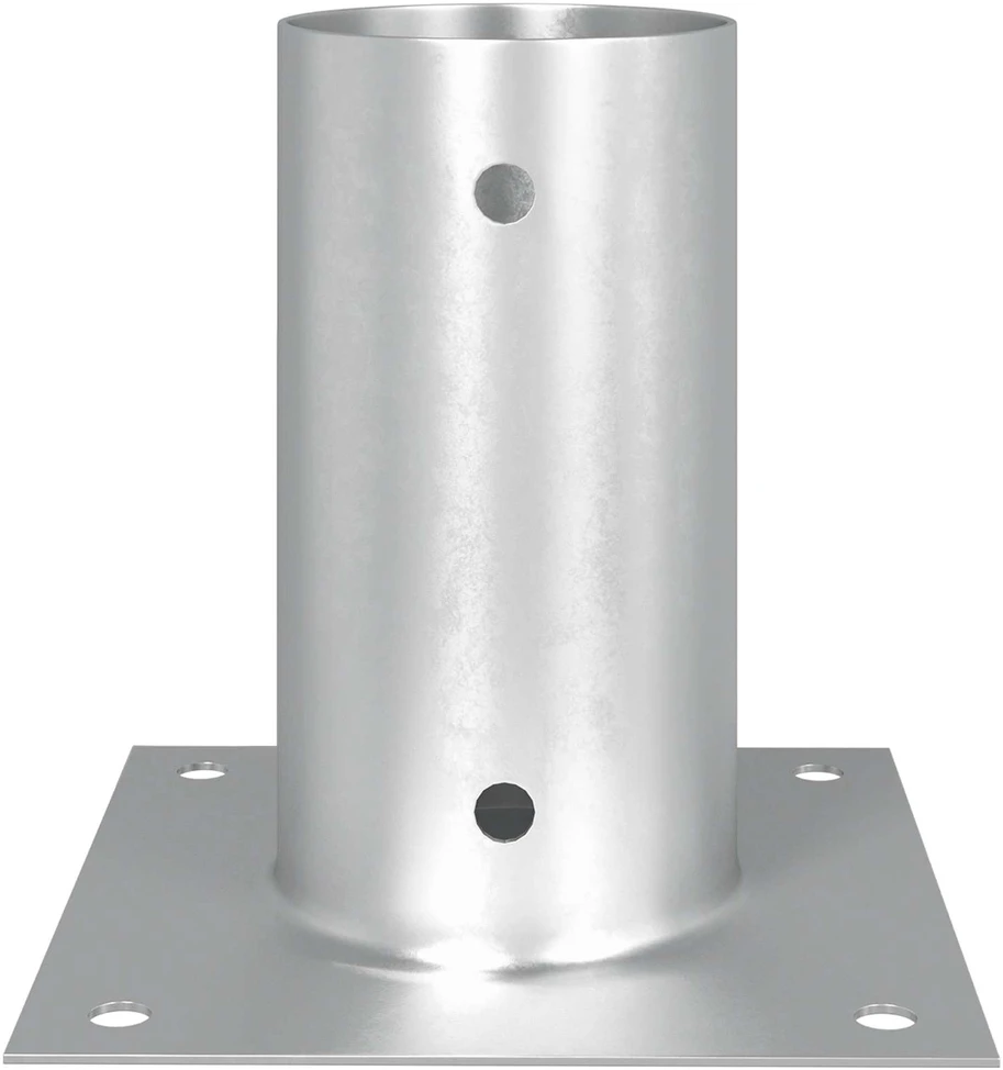 Apvalus žemės inkaras 12 vnt. Sidabrinė 15 x 15 x 15 cm Metalas
