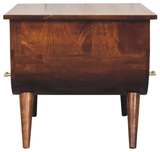 Artisan Furniture Agra mango medienos kavos staliukas, kaštono atspalvio