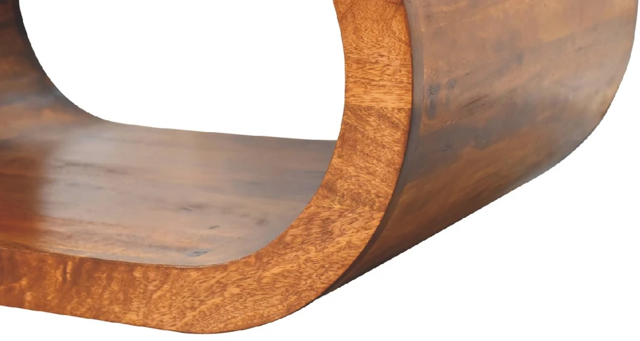Artisan Furniture Amaya mango medienos kavos staliukas, kaštono atspalvio
