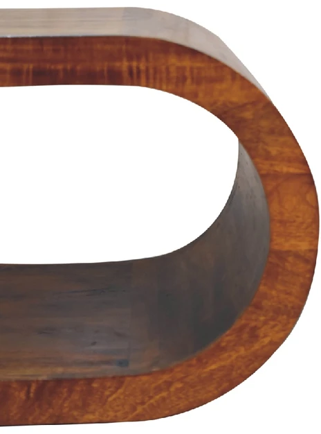 Artisan Furniture Amaya mango medienos kavos staliukas, kaštono atspalvio