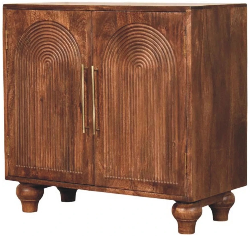 Artisan Furniture Arco komoda su griovelių rašto fasadais