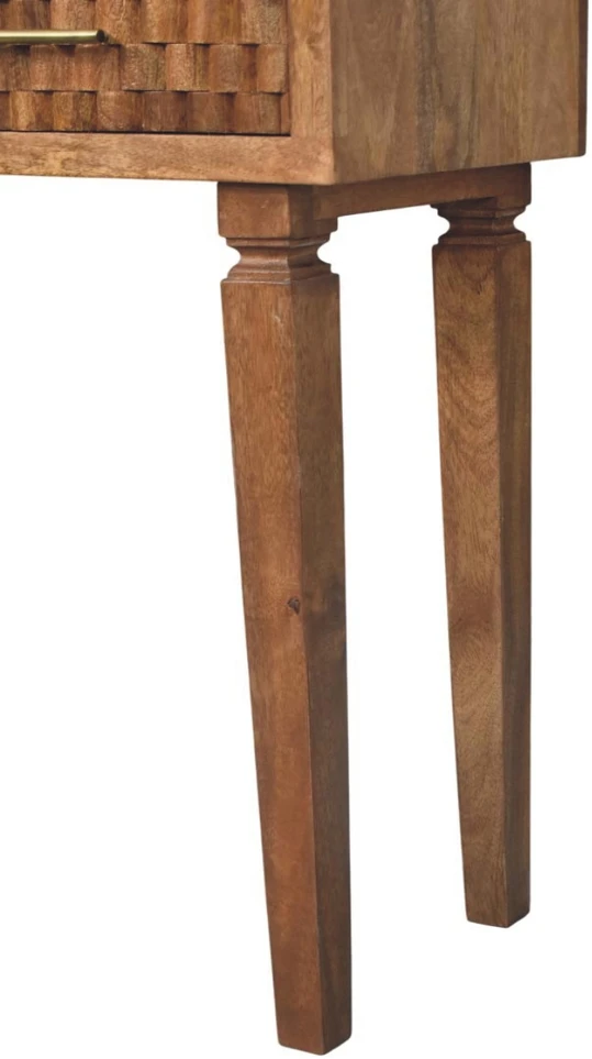 Artisan Furniture Arno mango medienos konsolinis staliukas, tikmedžio atspalvio