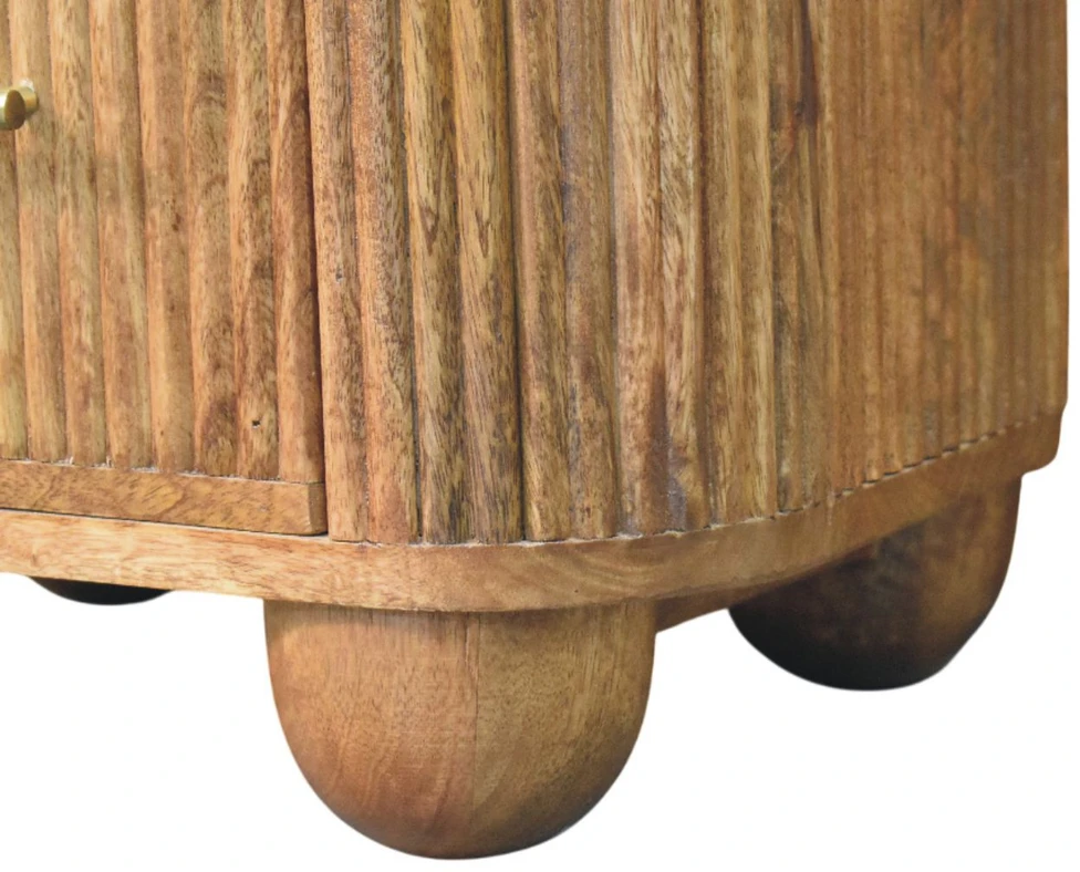 Artisan Furniture Aurora Marble naktinis staliukas su marmuro detale