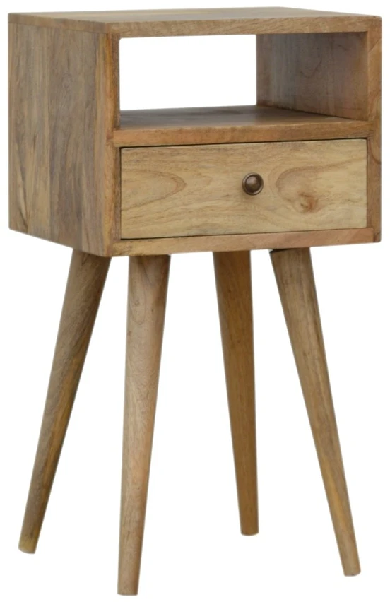 Artisan Furniture Ąžuolo atspalvio mini naktinis staliukas, 30 cm