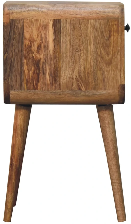 Artisan Furniture Ąžuolo atspalvio mini naktinis staliukas, 30 cm
