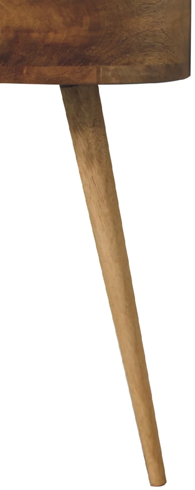 Artisan Furniture Ąžuolo atspalvio mini naktinis staliukas, 40 cm